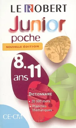 Le Robert junior poche : 8-11 ans, CE-CM | Marie-Hélène Drivaud
