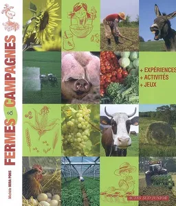 Fermes & campagne : expériences, activités, jeux | Michèle Mira Pons, Amandine Laprun, Amandine Laprun