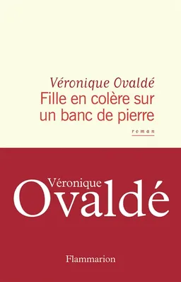 Fille en colère sur un banc de pierre | Véronique Ovaldé