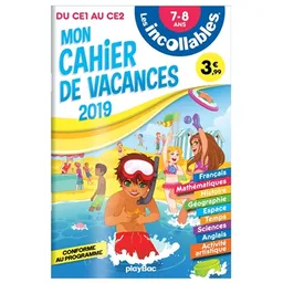Les incollables : mon cahier de vacances 2019 : du CE1 au CE2, 7-8 ans | Antoine Corbineau, Laurent Kling, Christophe Bataillon