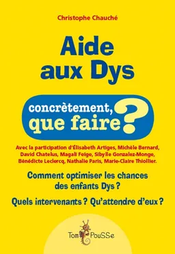 Aide aux dys : comment optimiser les chances des enfants dys ? Quels intervenants ? Qu'attendre d'eux ? | Christophe Chauché