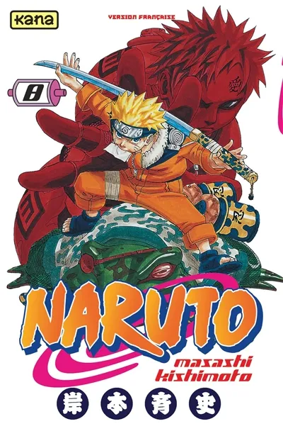 Naruto. Vol. 8 - Masashi Kishimoto - Format Poche - Édition 2003