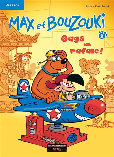 Max et Bouzouki. Vol. 2. Gags en rafale ! | Falzar, David Evrard