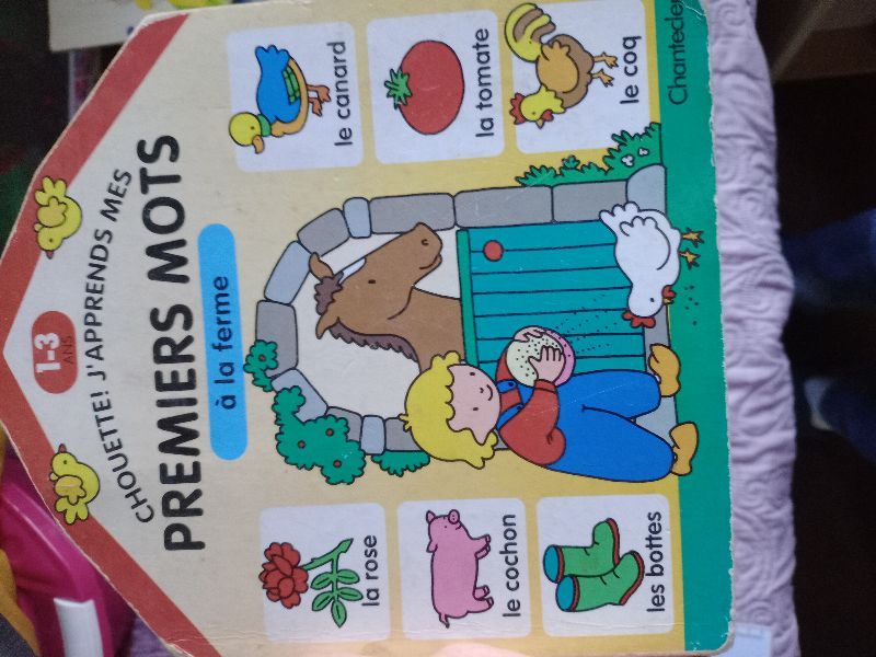 Chouette ! J'apprends mes premiers mots à la ferme |