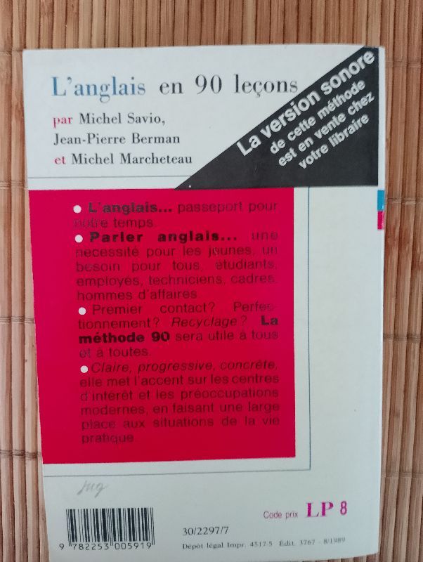 L'Anglais en 90 leçons | Michel Savio, Jean-Pierre Berman, Michel Marcheteau