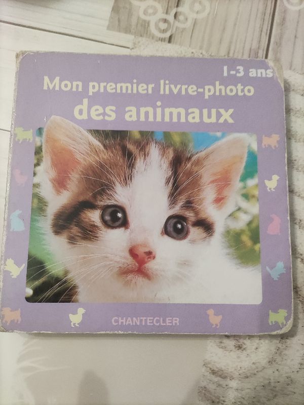 Mon premier livre-photo des animaux |