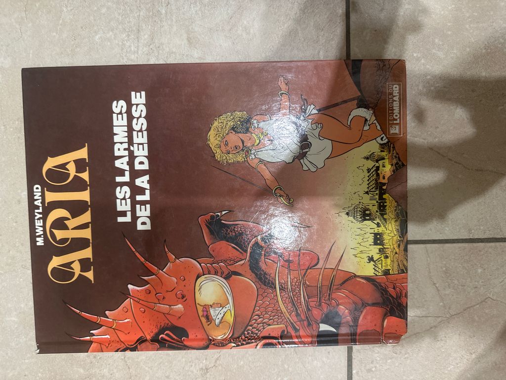 Aria. Vol. 5. Les larmes de la déesse | Michel Weyland