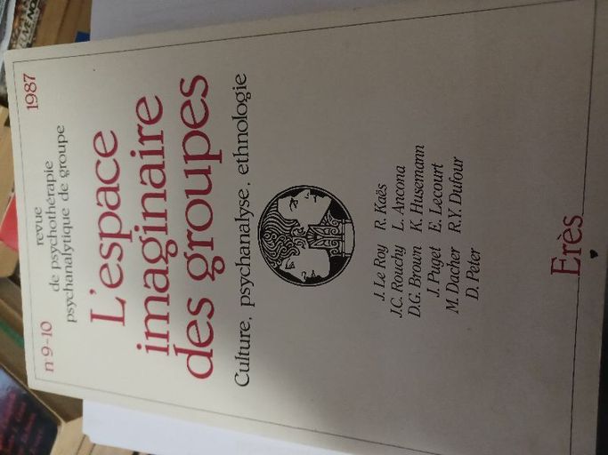 L'espace imaginaire des groupes | Jean Claude rouchy