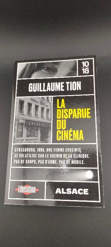 la disparue du cinéma | guillaume tion