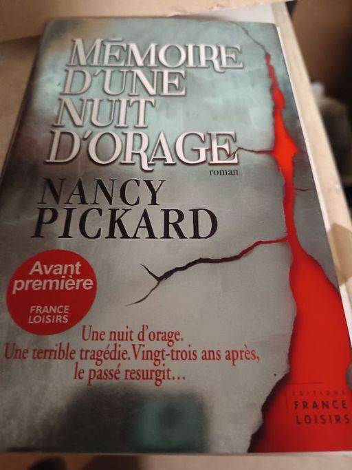 Mémoire d une nuit d orage | Nancy pickard