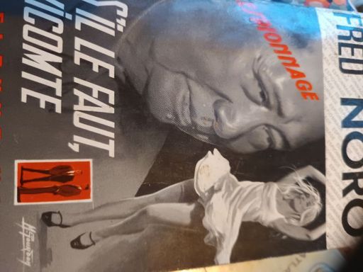 S il le faut vicomte | Fred noro