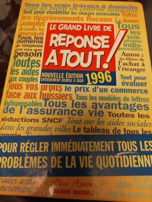 Réponse à tout | Alain Ayache