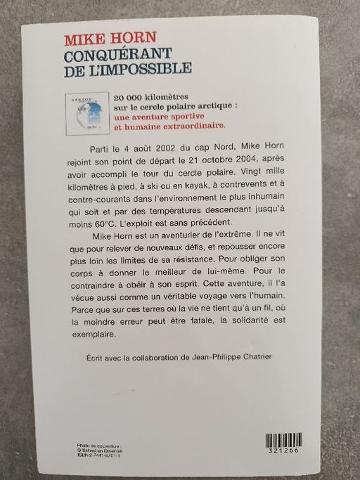 CONQUERANT DE L IMPOSSIBLE | MIKE HORN
