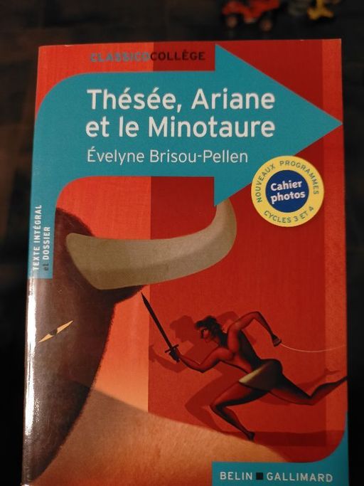 Thésée, Ariane et le Minotaure | Évelyne Brisou-Pellen