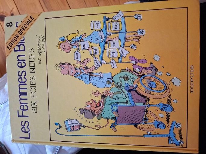 Les femmes en blanc  six foies neufs | Bercovici et cauvin