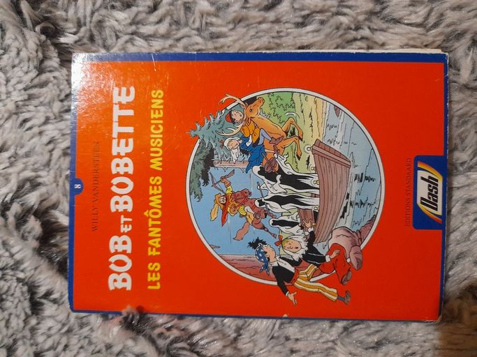 Bob et Bobette N°8 Les Fantômes Musiciens / Suske En Wiske N°8 De Lollige Lakens / bilingue Dash | Vandersteen