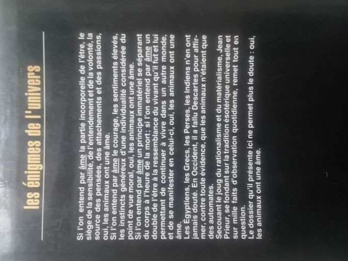 L'âme des animaux | Jean prieur