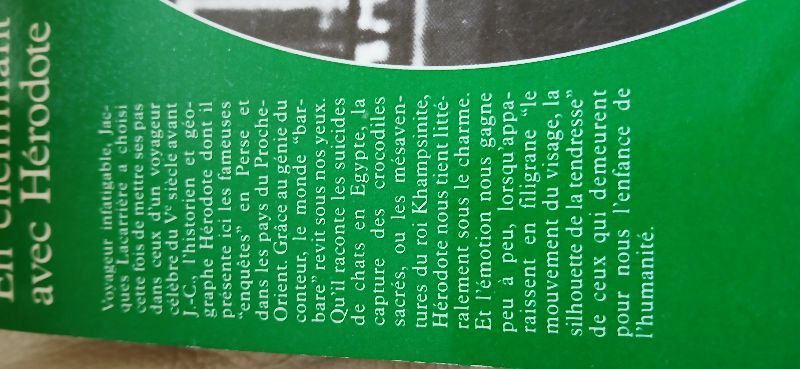 En cheminant avec Hérodote | Jacques Lacarrière