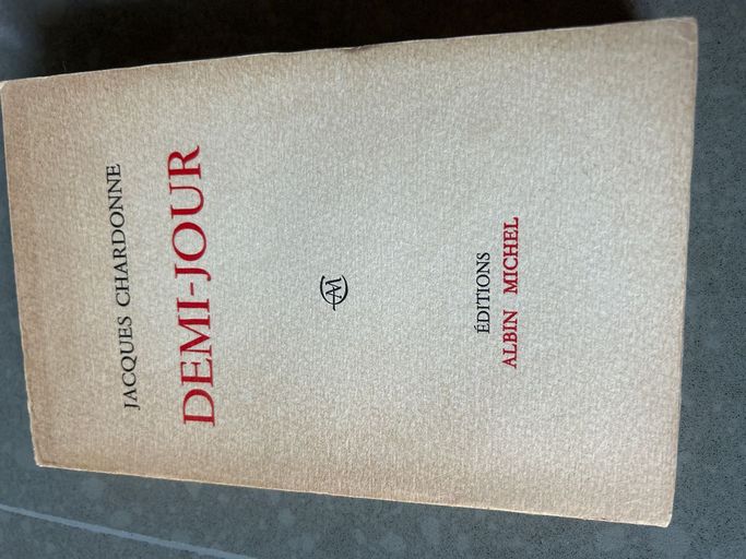 Demi jour | Jacques Chardonne