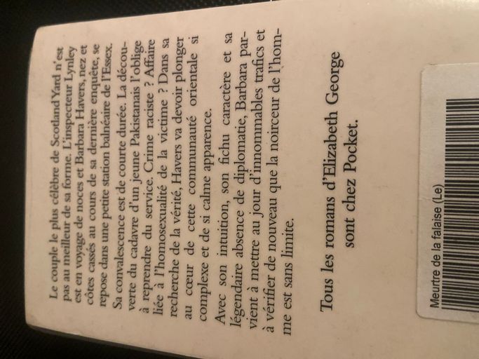 Le meurtre de la falaise | Élisabeth, Georges