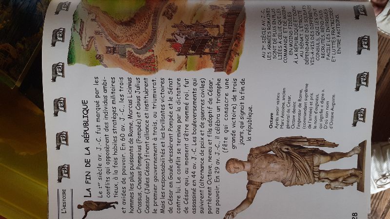 Les romains | Bibliotheque des decouvertes