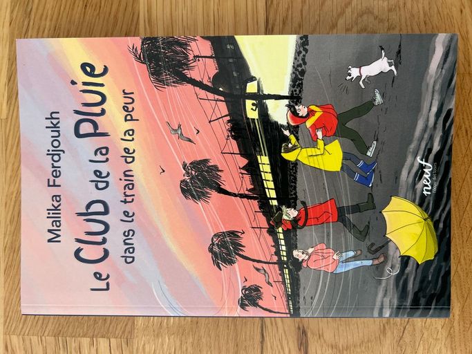 Le club de la pluie dans le train de la peur | Malika Ferdjoukh