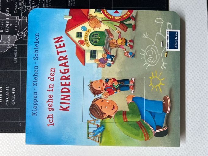 Ich gehe in den Kindergarten | Klappen Ziehen Schieben