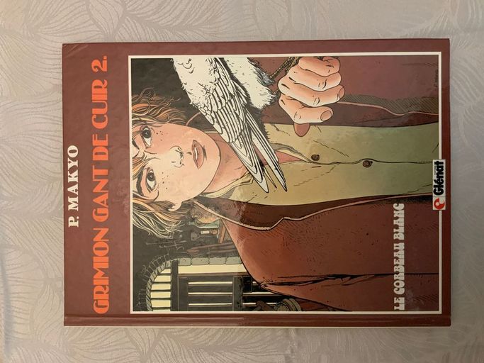 Grimion gant de cuir Tome 2 Le corbeau blanc | Makyo