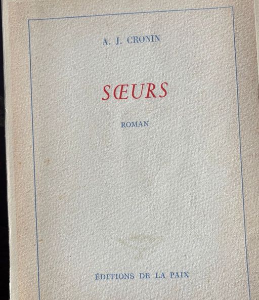 soeurs | a j c ronin