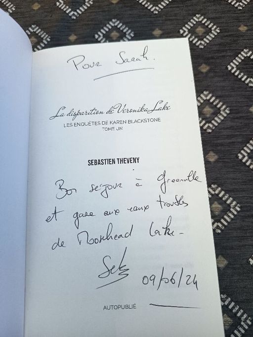 La disparition de Karen Blackstone - tome 1 - Veronika Lake | Sébastien Theveny