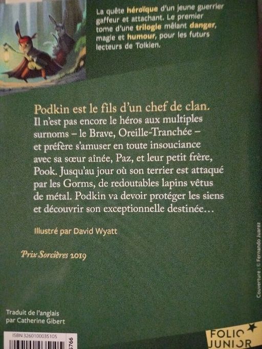 La légende de Pokin Le Brave | Kieran Larwood