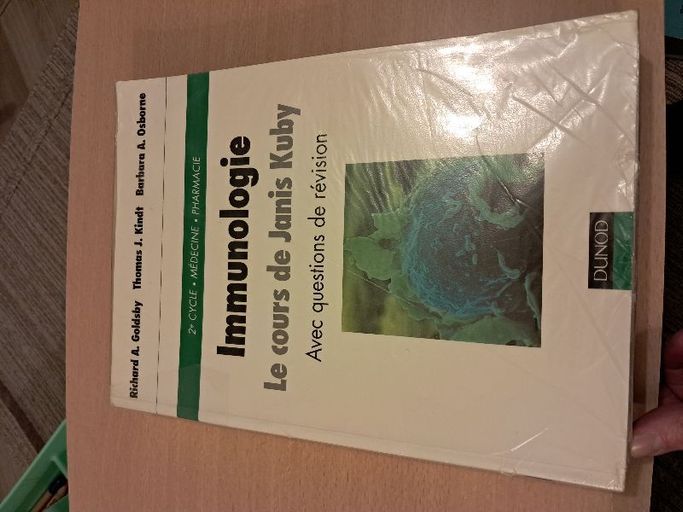 Immunologie le cours de Janis Kuby | Goldsby Kindt et Osborne