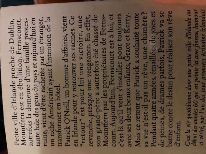 Retour en Irlande | Maeve Binchy