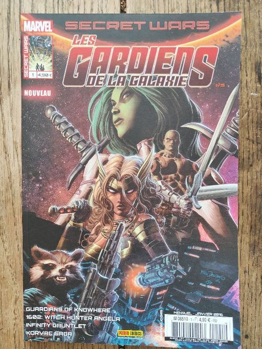 Secret wars les gardiens de la galaxie 1 | Marvel