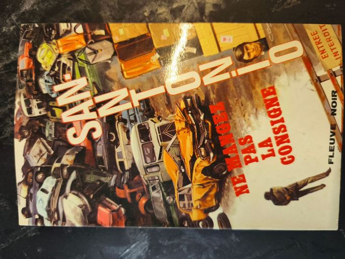 ne mangez pas la consigne | san-antonio