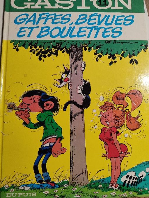 Gaston gaffes, bévues et boulettes | Dupuis
