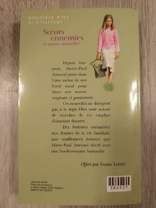 Soeurs ennemies et autres nouvelles | Marie-Paul Armand