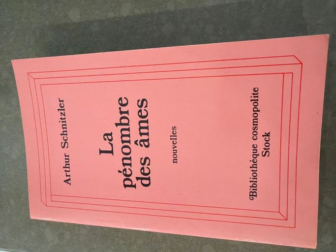 La penombre des ames | Arthur Schnitzler