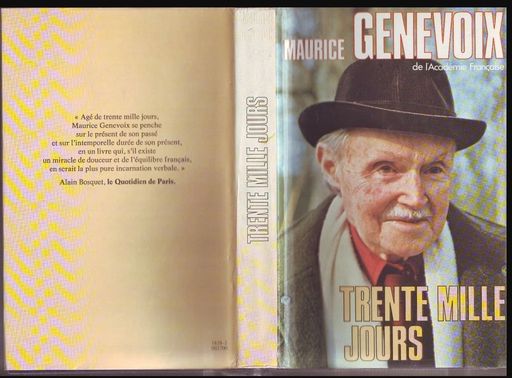 trente mille jours  | maurice genevoix 