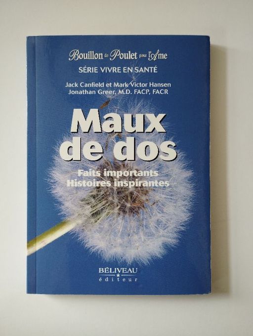 Maux de dos Faits importants Histoires inspirantes | Jonathan Greer