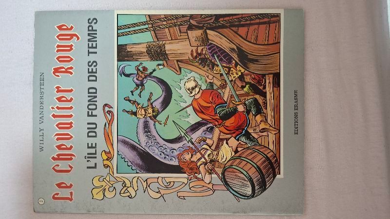 Le Chevalier rouge  -3- L'ile du fond des temps | Vandersteen