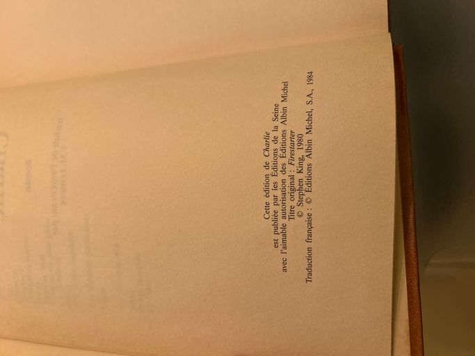 CHARLIE | Stephen KING