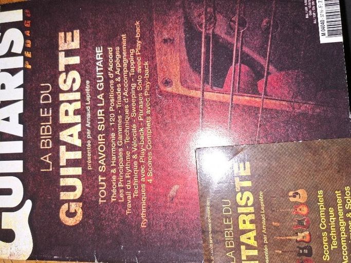 La bible du guitariste | Arnaud lepretre