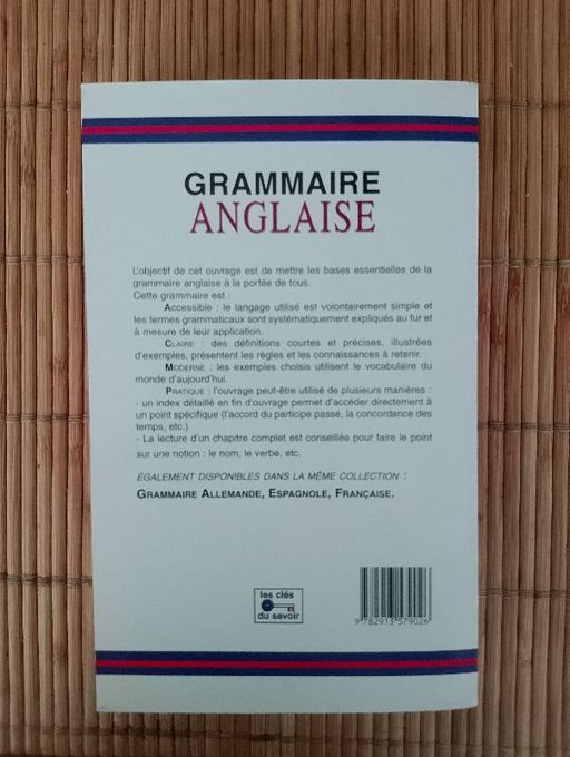 Grammaire anglaise | Nouvelle édition