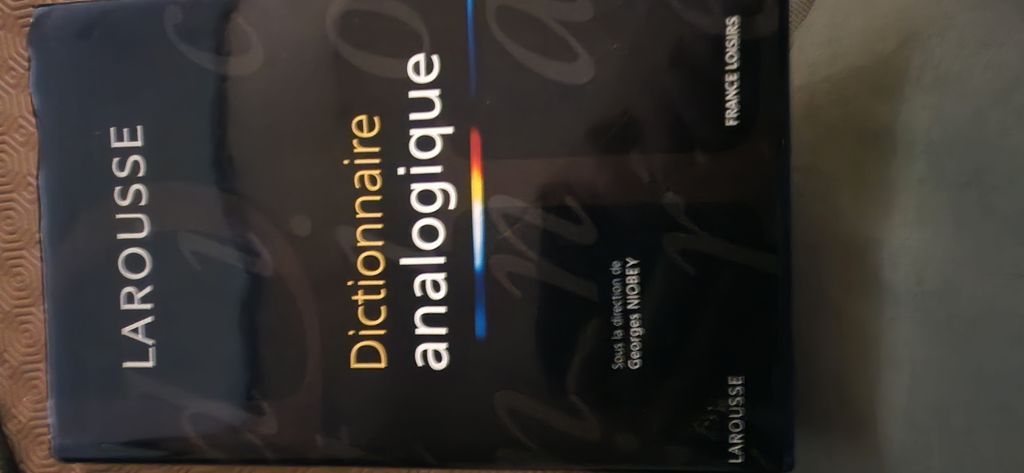Dictionnaire ANALOGIQUE | Georges NIOBEY 