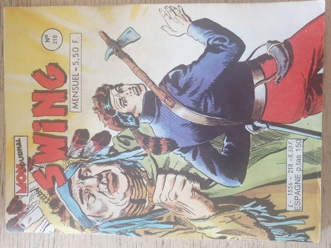 captain swing 1ere serie n218 le territoire interdit | esse gesse