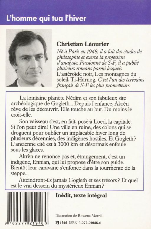 l'homme qui tua l'hiver | christian léourier