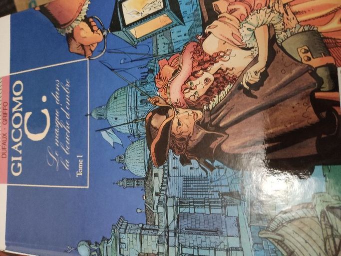 GIACOMO C T1 le masque dans la bouche d ombre | DUFAUX et GRIFFO