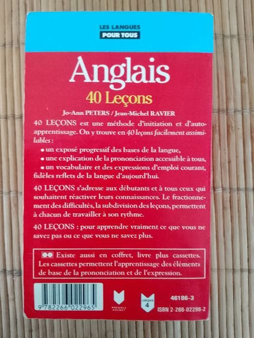 Anglais en 40 leçons initiation pour débuter ou tout revoir | Les langues pour tous