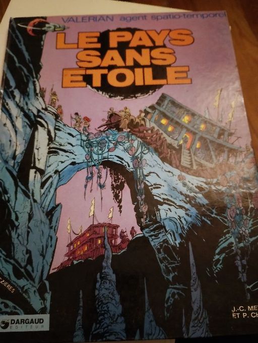 Valérian argent spacio temporel | JC Mézières